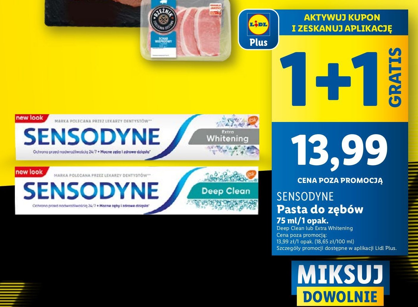 Pasta do zębów Sensodyne whitening promocja