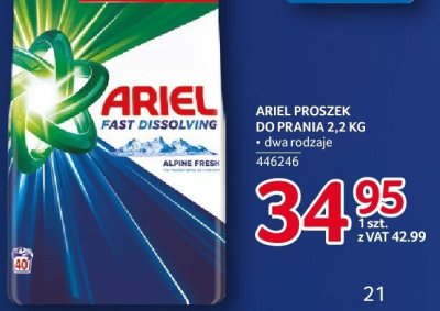 Proszek do prania Ariel promocja w Selgros