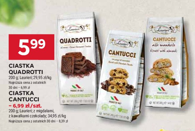 Ciastka quadrotti promocja