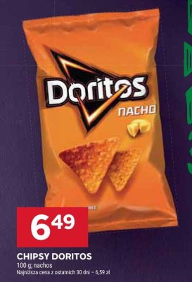 Chipsy Doritos nacho promocja w Stokrotka