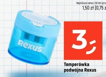 Temperówka 2 ostrza Rexus promocja