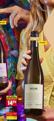 Wino białe Riesling promocja w Biedronka