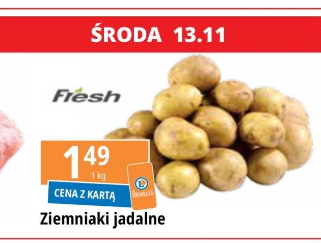 Ziemniaki jadalne promocja