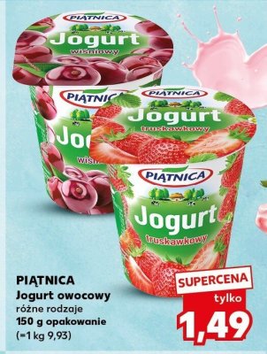 Jogurt owocowy różne rodzaje promocja w Kaufland