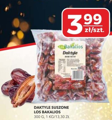 Daktyle suszone Los Bakalios promocja w Top Market