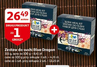 Zestaw do sushi Blue dragon promocja