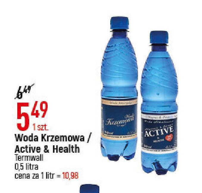 Woda krzemowa RAJ TATR promocja
