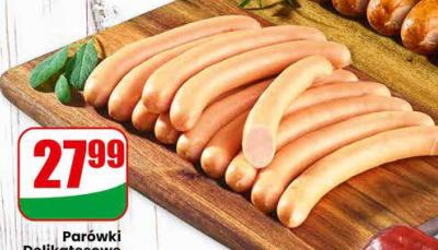 Parówki Delikatesowe  promocja w Dino