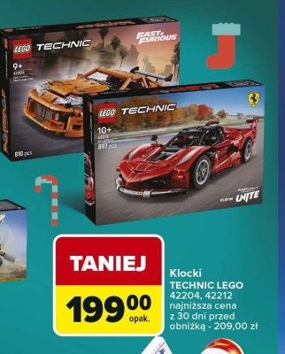 Klocki LEGO TECHNIC LEGO 42204, 42212 promocja w Carrefour