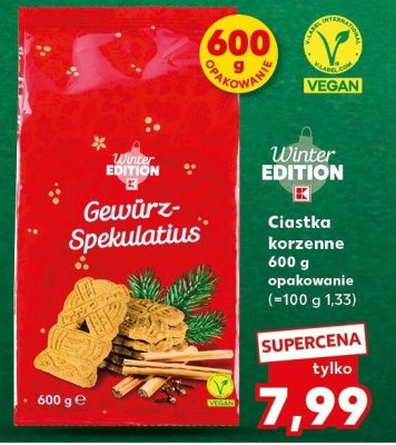 Ciastka korzenne Gewürz Spekulatius promocja w Kaufland
