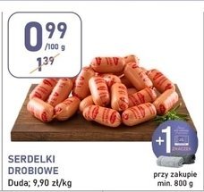 Serdelki drobiowe Duda promocja w Stokrotka