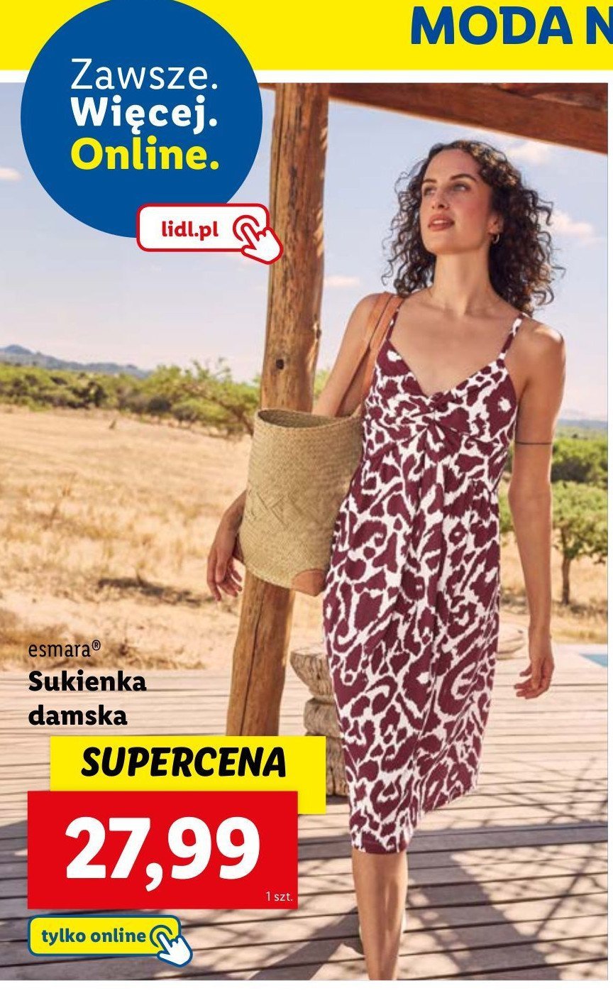 Sukienka damska Esmara promocja