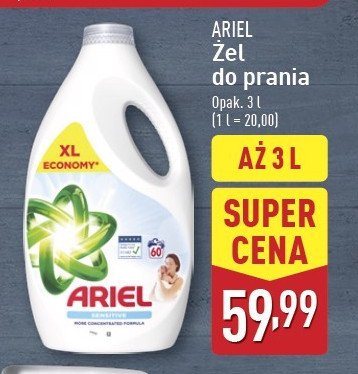 P艂yn do prania sensitive Ariel promocja