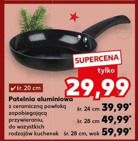 Patelnia aluminiowa 24 cm promocja