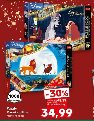 Puzzle Premium Plus, 100 el., różne rodzaje promocja w Kaufland