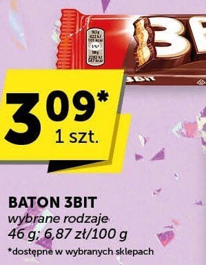 Baton 3Bit promocja w Groszek