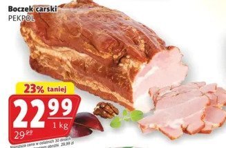 Boczek z czarki PEKPOL promocja w Prim Market