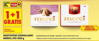 Czekoladki Merci Mousse Selection 210-250 g promocja w Biedronka