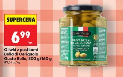 Oliwki z pestkami Bella di Cerignola  promocja w Biedronka