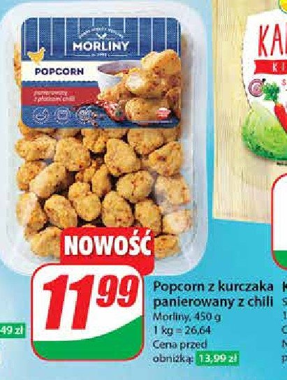 Popcorn z kurczaka panierowany z chilli Morliny promocja