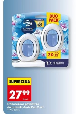 Odświeżacz powietrza do toalenki Ambi Pur, 2 szt. promocja w Biedronka