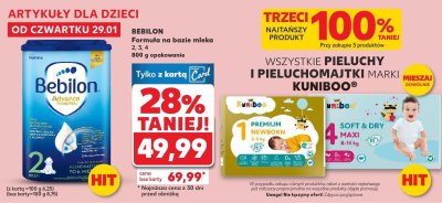 Formula na bazie mleka 2, 3, 4 promocja w Kaufland
