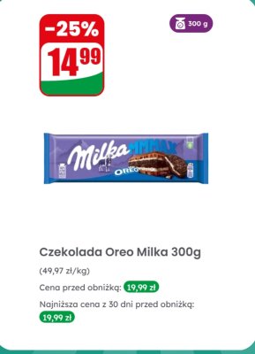 Czekolada promocja w Dino