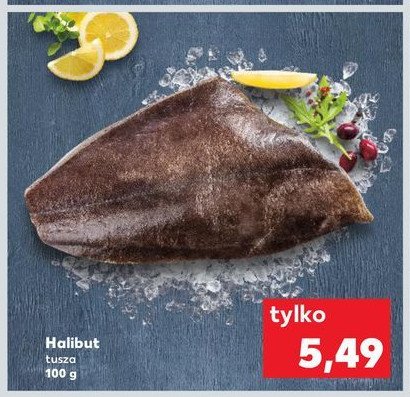 Halibut świeży tusza promocja