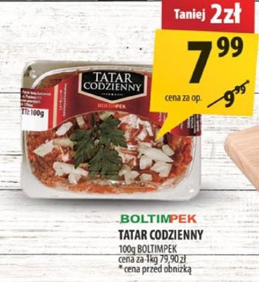 Tatar codzienny Boltimpek promocja w Arhelan
