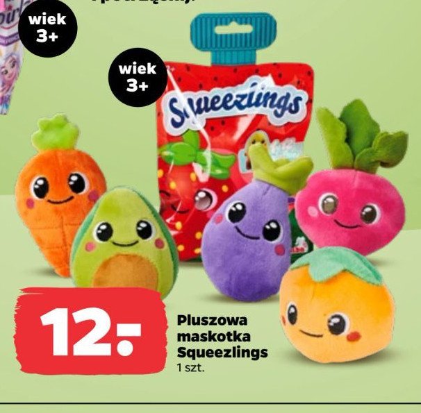 Maskotka squeezlings promocja w Netto