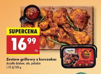 Zestaw grillowy z kurczaka Farmio promocja