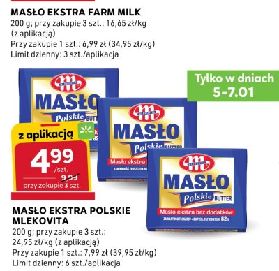 Masło promocja w Stokrotka