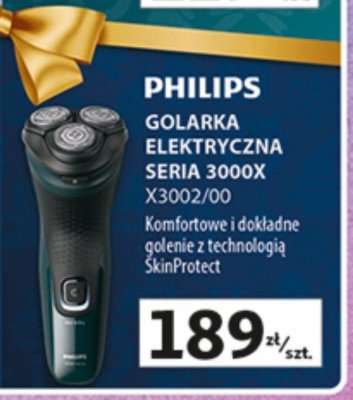 Golarka elektryczna Philips seria 3000 X3002/00 promocja w Auchan