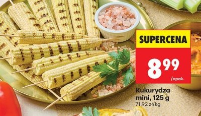 Kukurydza mini Biedronka promocja w Biedronka