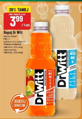 Napój Dr Witt promocja w POLOmarket