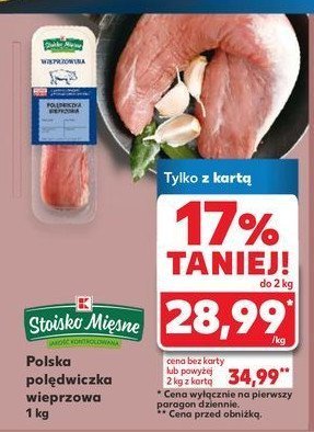 Pol臋dwiczka wieprzow Stoisko mi臋sne promocja