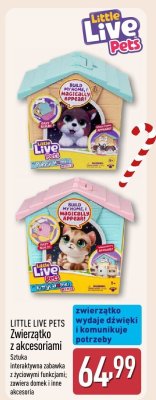 Zwierzątko z akcesoriami Little Live Pets promocja w Aldi