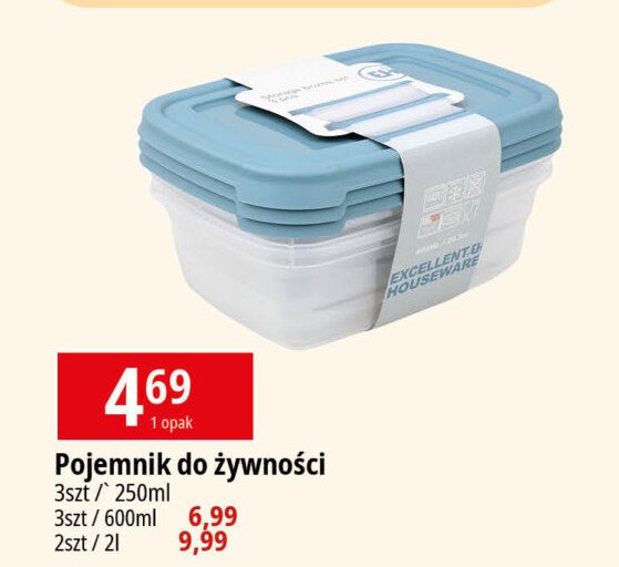 Pojemnik na żywność 600 ml promocja