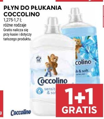 Płyn do płukania Coccolino promocja w Stokrotka