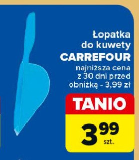 Łopatka do kuwety Carrefour promocja