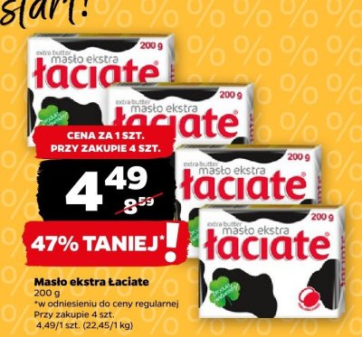 Masło ekstra promocja w Netto
