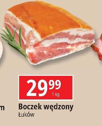 Boczek wędzony parzony Łuków promocja