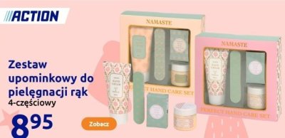 Zestaw upominkowy do pielęgnacji rąk 4-częściowy promocja w Action