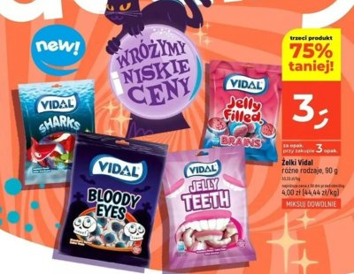 Żelki Vidal Sharks promocja