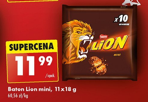 Batoniki LION MINI promocja