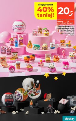 Kula-niespodzianka Zuru Mini Brands Kawaii, Netflix lub Mega Gross Minis różne rodzaje promocja w Dealz