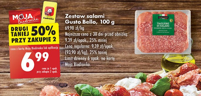 Zestaw salami Gustobello promocja