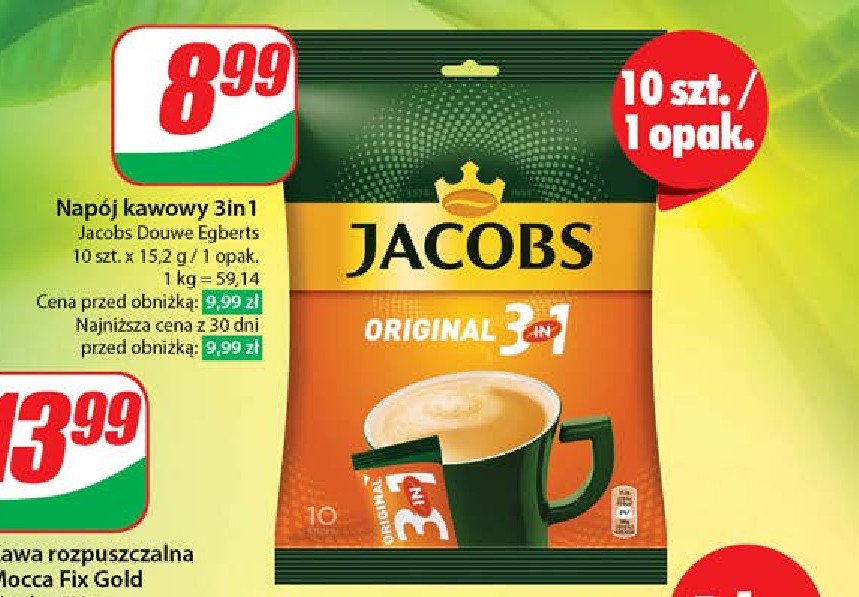 Kawa JACOBS 3IN1 promocja