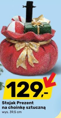 Stojak Prezent na choinkę sztuczną promocja w Bricomarche