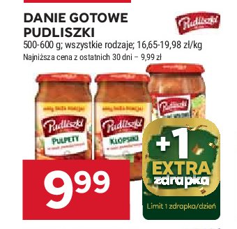 Klopsiki w sosie pomidorowym Pudliszki promocja